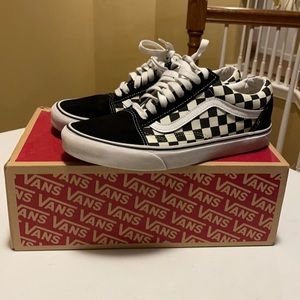 Primary Check Old School Vans